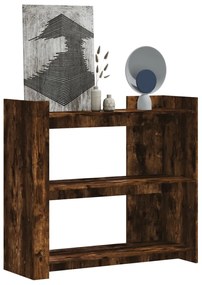 Τραπέζι Κονσόλα Καπνιστή Δρυς 100x35x90 εκ. Επεξεργασμένο Ξύλο