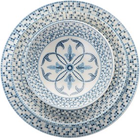 Dinner Set (24 Pieces) RGBSATN24Y4R22761 Multicolor