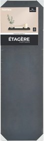 Ράφι Τοίχου (75x22.8x3.4) L-C Black 6RAN792NR