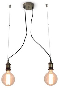 Φωτιστικό Οροφής 77-2167 KS2048P-13-2AB Magnum Bronze Homelighting Metal