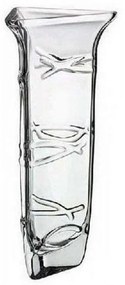 Διακοσμητικό Βάζο Escape ESC556 Διάφανο 30x13,1x13cm Espiel Glass