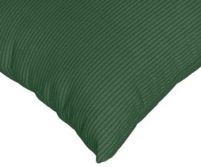 vidaXL Μαξιλάρι Καναπέ 2 pcs Σκούρο Πράσινο 80 x 40 cm