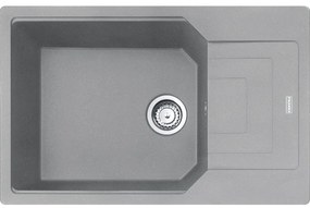 Franke Urban UBG 611-78 XL Stone Grey Γρανιτένιος Νεροχύτης 60cm