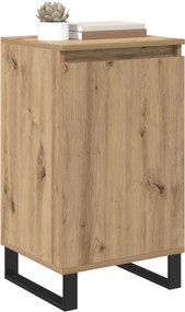 vidaXL Πλαϊνό γραφείο Artisan Oak 40 x 35 x 70 εκ. Επεξεργασμένο ξύλο