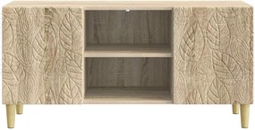 vidaXL Ντουλάπι TV 102 x 34,5 x 50 εκ. Sonoma Δρυς Επεξεργασμένο Ξύλο