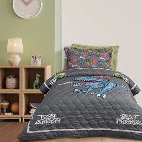 DAS KIDS ΚΟΥΒΕΡΛΙ ΜΟΝΟ 160Χ220 4931 CREAM, GREY