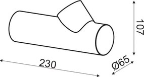 Σποτ LED Εξωτερικού Χώρου Aca Faro ZD81136LEDWH White