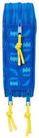 Τριπλή Κσετίνα Batman Μπλε 12,5 x 19,5 x 5,5 cm 37 Τεμάχια