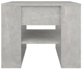 vidaXL Τραπεζάκι Σαλονιού Γκρι Σκυρ. 55,5x55x45 εκ. Επεξεργασμένο Ξύλο