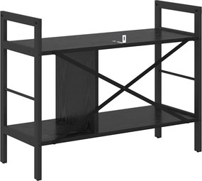 vidaXL Ράφι Βιβλίων 3 επιπέδων 75 x 30 x 58,5 εκ. Επεξεργασμένο Ξύλο