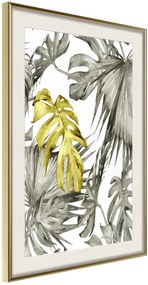 Αφίσα - Extraordinary Leaf - 40x60 - Χρυσό - Με πασπαρτού