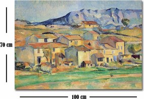 Decorative Canvas Painting 70100FAMOUSART-043 Multicolor