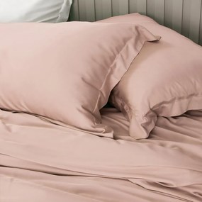 Σεντόνια Natural (Σετ 4τμχ) Beige Palamaiki Υπέρδιπλo 250x270cm Bamboo