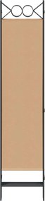 vidaXL Διαχωριστικό Δωματίου 6-Πάνελ Μπεζ 240 x 180 cm Ύφασμα