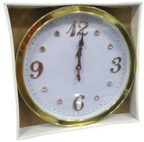 Ρολόι τοίχου - 705DZK - 131199 - Gold