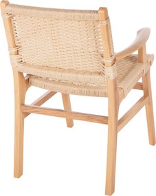ΠΟΛΥΘΡΟΝΑ ΕΣΩΤ. ΧΩΡΟΥ HM9331.01 IGNACIO RUBBERWOOD-ΣΧΟΙΝΙ 61x56x83Υεκ.