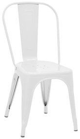 Chair Utopia metal white 44x44x85cm 44x44x85 εκ.