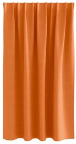 vidaXL Κουρτίνες 2 pcs Φωτεινό Πορτοκάλι 140x140cm Πολυεστέρας