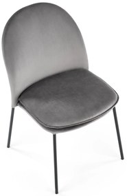 K443 chair color: grey DIOMMI V-CH-K/443-KR-POPIELATY