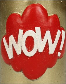 Κερί ArteLibre 'Wow!' Χρυσό 7.5x7.5x10cm