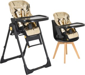 High chair Tiramisu 2 in 1 gold Limited Edition
