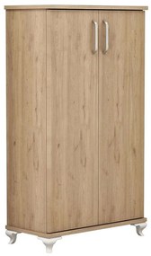 Παπουτσοθήκη Ari 566BMS2107 72x32,5x120cm Walnut Μοριοσανίδα, Μελαμίνη