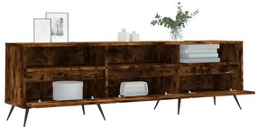 vidaXL Έπιπλο Τηλεόρασης Καπνιστή Δρυς 150x30x44,5 εκ. Επεξ. Ξύλο