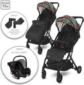 BABY STROLLER MYLA TROPICAL FLOWERS
