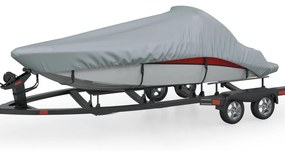 VidaXL Κάλυμμα Σκάφους Γκρι 410x110x40 εκ.