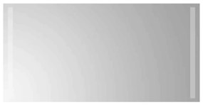 vidaXL Καθρέφτης Μπάνιου με LED 80x40 εκ.