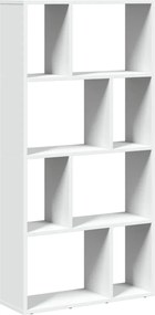 vidaXL Βιβλιοθήκη Λευκή 60x20x120,5 εκ. από Τεχνητό Ξύλο