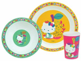 Παιδικό Σετ Φαγητού 3τμχ Ango Hello Kitty 005988
