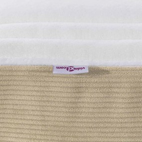 vidaXL Στρώμα Κρεβατιού με στρώμα Φασκόμηλο 140 x 200 cm ύφασμα