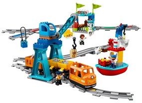 Φορτηγό Τρένο 10875 Συναρμολογούμενο 105τμχ 2-5 ετών Multicolor Duplo Lego