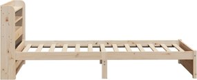 vidaXL Πλαίσιο Κρεβατιού Κεφαλάρι 75x190εκ. Μασίφ Πεύκο