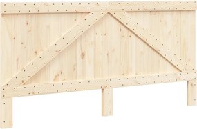 vidaXL Κεφαλάρι 200x104 εκ. από Μασίφ Ξύλο Πεύκου