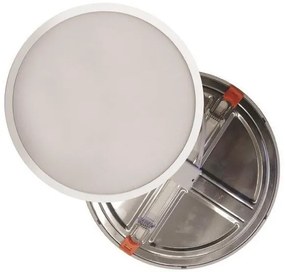 Φωτιστικό LED 20W 3000K Αλουμινίου ΡυθμΕγκοπή Λευκό 145-68422 Eurolamp 145-68422 Λευκό