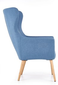 COTTO leisure chair, color: blue DIOMMI V-CH-COTTO-FOT-NIEBIESKI