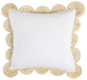 Μαξιλάρι Διακοσμητικό (Με Γέμιση) Sage White Nima 45X45 Βαμβάκι,Jute