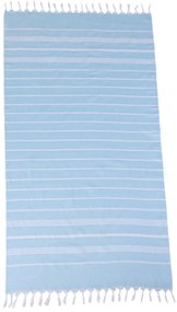 Πετσέτα Θαλάσσης (80x170) Estia Save The Aegean Azure Stripes 00-31107