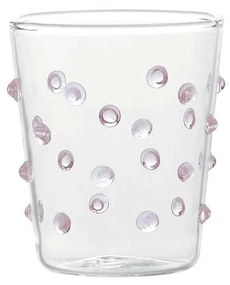 Ποτήρι Party Junior PY00308 95ml Pink-Clear Zafferano Γυαλί