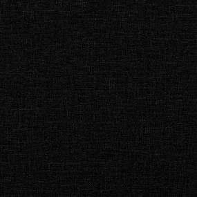 vidaXL Κουνιστή Πολυθρόνα Μαύρη Υφασμάτινη
