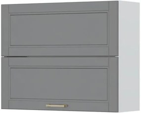 Ντουλάπι κρεμαστό Tahoma V7-90-2KP-Γραφίτης