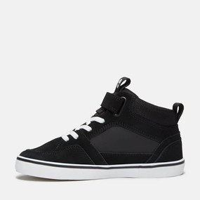 Timberland Παιδικά παπούτσια Stone Jump Low Hook &amp; Loop Sneaker Black Suede