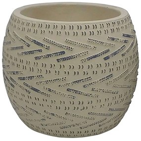Κασπώ 06-00-23405 Φ18x15,5cm Beige Marhome Ceramic