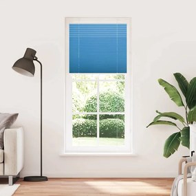 vidaXL Πλισέ Στόρι Μπλε 85x200 εκ. Πλάτος Υφάσματος 84,4 εκ. Πολυεστέρας