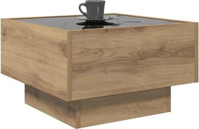 vidaXL Τραπεζάκι σαλονιού artisan δρυς 50 x 50 x 30 εκ