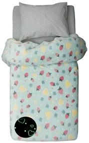 Φωσφοριζέ Κουβέρτα Fleece Μονή (160x220) Palamaiki Luminous Juicy