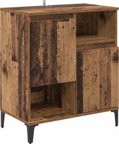 vidaXL Πλαϊνό γραφείο Παλιό ξύλο 60 x 35 x 70 cm Επεξεργασμένο ξύλο