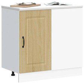 vidaXL ντουλάπι βάσης κουζίνας Kalmar Sonoma δρυς Επεξεργασμένο Ξύλο